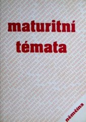 kniha Přehled maturitních témat a konverzačních témat ke státní zkoušce z německého jazyka (vypracovaná konverzační témata, reálie, základní literární přehled), IMPEX 1996