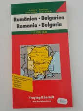 kniha Romania Road map, Freytag & Berndt 2000