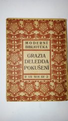 kniha Pokušení Povídky sardinské, Adámek 1908