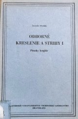 kniha Odborné kreslenie a strihy I Pánsky krajčír, Slovenské vydavateľstvo technickej literatúry 1964
