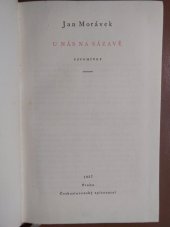 kniha U nás na Sázavě Vzpomínky, Československý spisovatel 1957