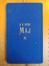 kniha Máj romantická báseň Karla Hynka Máchy, Jindřich Lorenz 1896