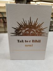 kniha Tak to v Bibli není, MC nakladatelství 1994