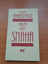 kniha marná lásky snaha , ELK Praha  1999