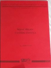kniha Řešené příklady v systému Statistica, Česká zemědělská univerzita, Provozně ekonomická fakulta 2004