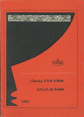 kniha Sviť, sviť, má hvězdo filmová povídka, Dilia 1981