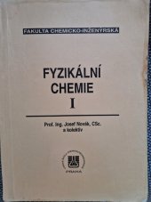 kniha Fyzikální chemie I, Vydavatelství VŠCHT 1999