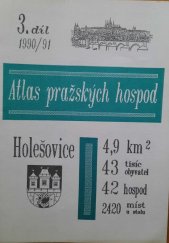 kniha Atlas pražských hospod. Díl 3, - Holešovice, PAnDa 1990