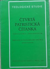 kniha Patristická čítanka. 4., - Tertullianus - Apologeticum, Ústřední církevní nakladatelství 1987