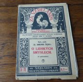 kniha O lidských smyslech, Jos. R. Vilímek 1920