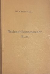 kniha Nationökonomischer Kurs, Philosophisch Anthroposophischer Verlag am Goetheanum Dornach 1931