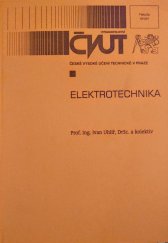 kniha Elektrotechnika, ČVUT 1998
