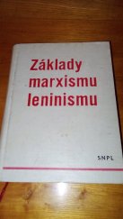 kniha Základy marxismu-leninismu Učební pomůcka, SNPL 1961