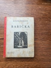 kniha Babička, Nakladatelství V.Hanč, Libštát 1936