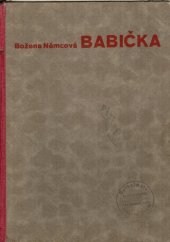 kniha Babička obrazy venkovského života, Školní nakladatelství 1935