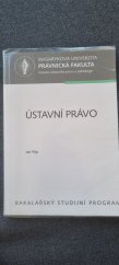 kniha Ústavní právo , Muni press 2015