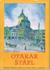 kniha Otakar Štáfl 24 akvarelů z Havlíčkova Brodu, Vysočina 1970