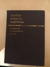 kniha Stručná mluvnice angličtiny, Academia 1969