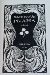 kniha Praha básně, B. Bočánek 1931