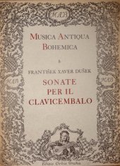 kniha Musica Antiqua Bohemica 8 Edice staré české hudby, Orbis 1951