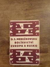 kniha Bolševictví, Evropa a Rusko, Český čtenář 