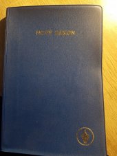 kniha Nový zákon našeho Pána a Spasitele Ježíše Krista Žalmy. Přísloví : Český ekumenický překlad, Gideons International 1992