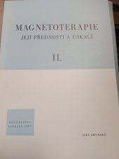 kniha Magnetoterapie, její přednosti a úskalí II, OÚNZ 1987