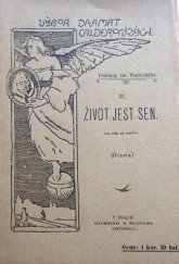 kniha Život jest sen (drama), Grosman a Svoboda 1900