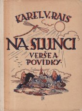 kniha Na slunci Verše a povídky, F. Topič 1925