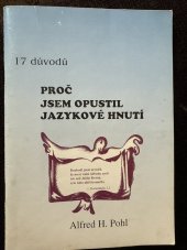 kniha 17 důvodů proč jsem opustil jazykové hnutí, A- Alef 1994