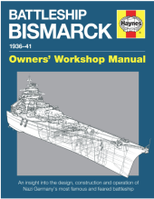 kniha Battleship Bismarck Manual - 1936-1941, Haynes Publishing, UK 2015