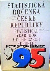 kniha Statistická ročenka České republiky '95 = Statistical yearbook of the Czech Republic '95, Český spisovatel 1995