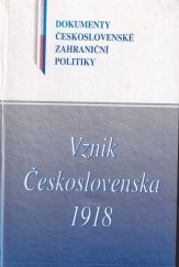 kniha Vznik Československa 1918, Ústav mezinárodních vztahů 1994