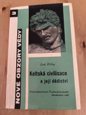 kniha Keltská civilisace a její dědictví, Československá akademie věd 1959