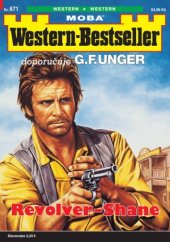 kniha Revolver-Shane Western-Bestseller 671., MOBA 2024