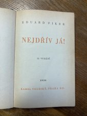 kniha Nejdřív Já!, Karel Voleský 1936