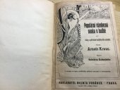 kniha Populárně všeobecná nauka o hudbě pro žáky a přátele hudebního umění, M. Urbánek 1920