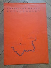 kniha Politický okres Kutnohorský, Okresní úřad s okresním školním výborem 1937