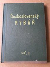 kniha Československý rybář Ročník II., Orgán jednoty českých rybářů 1947