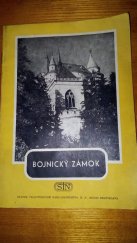kniha Bojnický zámok, Štátne telovýchovné nakladateľstvo 1955