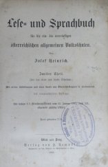 kniha Lese- und Sprachbuch für die ein- bis vierclassigen österreichischen allgemeinen Volksschulen. Zweiter Theil (Für das vierte und fünfte Schuljahr), F. Tempský 1893