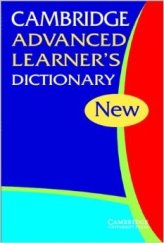 kniha Cambridge Advanced Learner’s Dictionary 1st edition Paperback , Cambridge English University Press 2003
