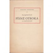 kniha Písně otroka a jiné básně, Orbis 1950