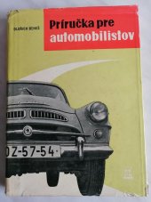 kniha Príručka pre automobilistov, SVTL, Bratislava 1959