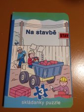kniha Na stavbě leporelo - puzzle, Junior 2016