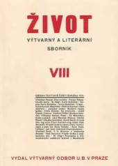 kniha Život Výtvarný a literární sborník, Výtvarný odbor Umělecké besedy v Praze 1929