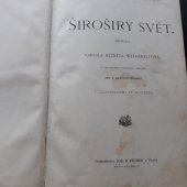 kniha Široširý svět, Jos. R. Vilímek 1901