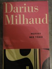kniha Motivy bez tónů, Supraphon 1972