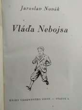 kniha Vláďa Nebojsa [příběh ze života odvážného hocha], Jan Kobes 1942