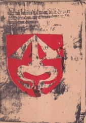 kniha Právní klenoty Moravy a Slezska zemské desky a další stavovské rukopisy : katalog výstavy Brno - Olomouc - Opava 1991, MZA za spolupráce ZA Opava 1991